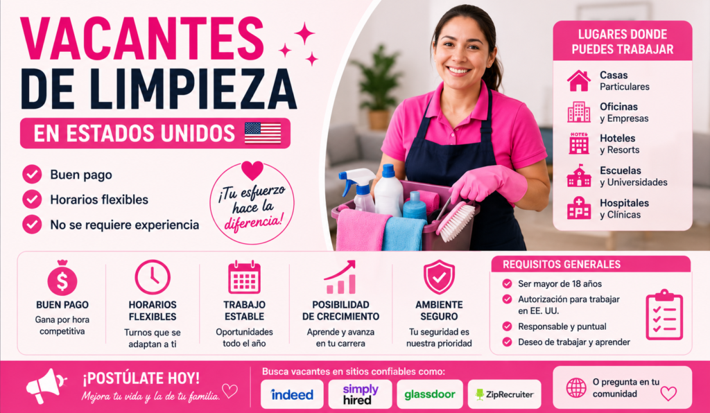 Vacantes de Limpieza